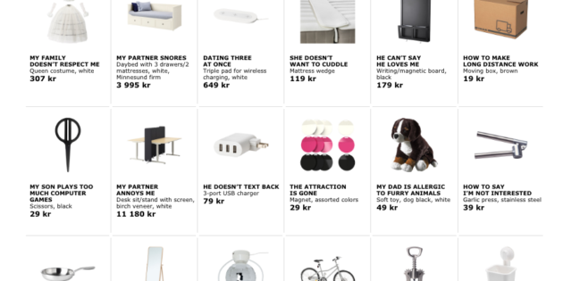 Parti dal problema visibilità su google ikea